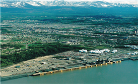  picture of port of anchorage by the army corp of engineers